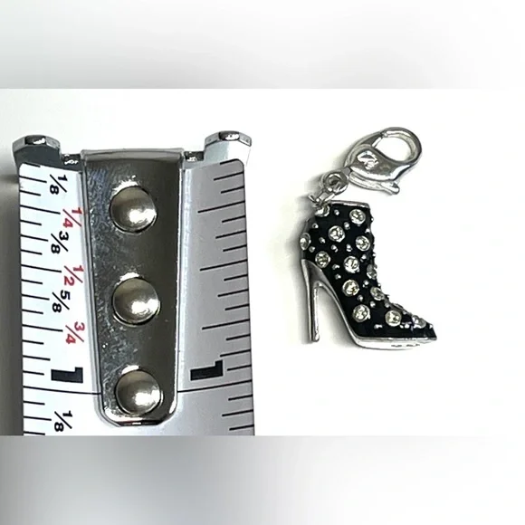 Swarovski Black Stiletto Charm - Picture 11 of 15